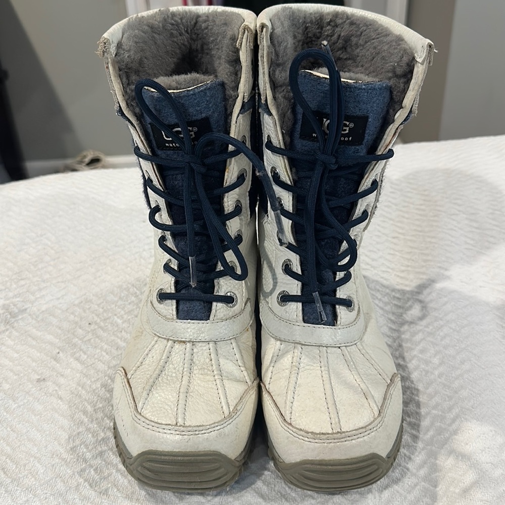 UGG Australia Adirondack II White Boot